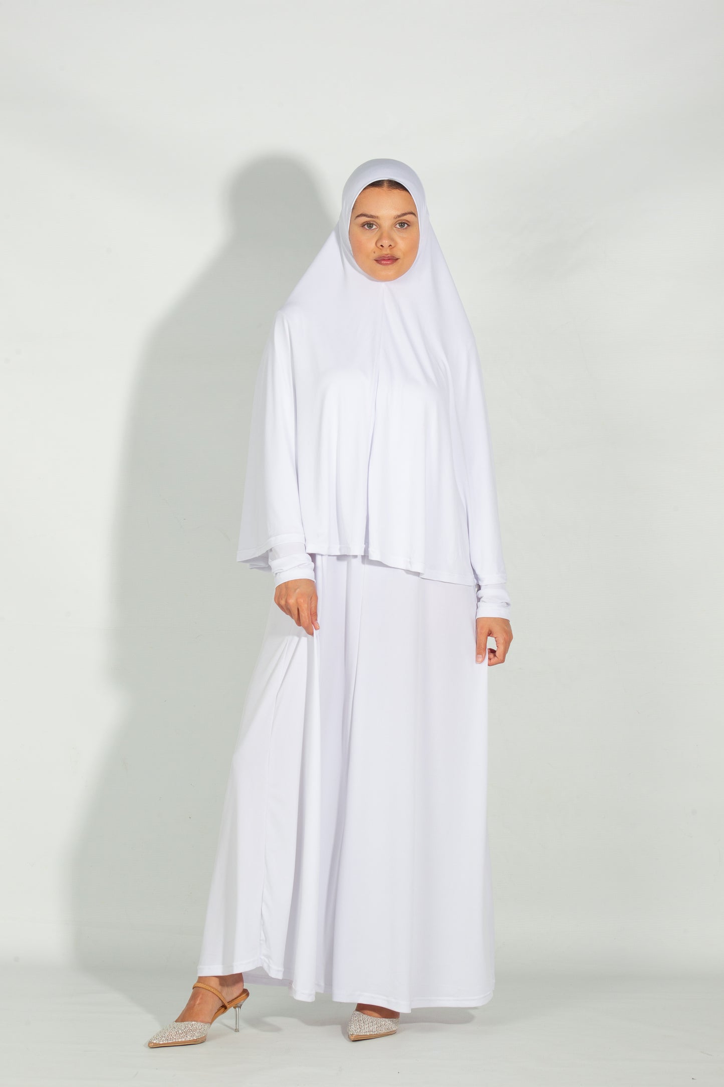 White Abayah&Burkie
