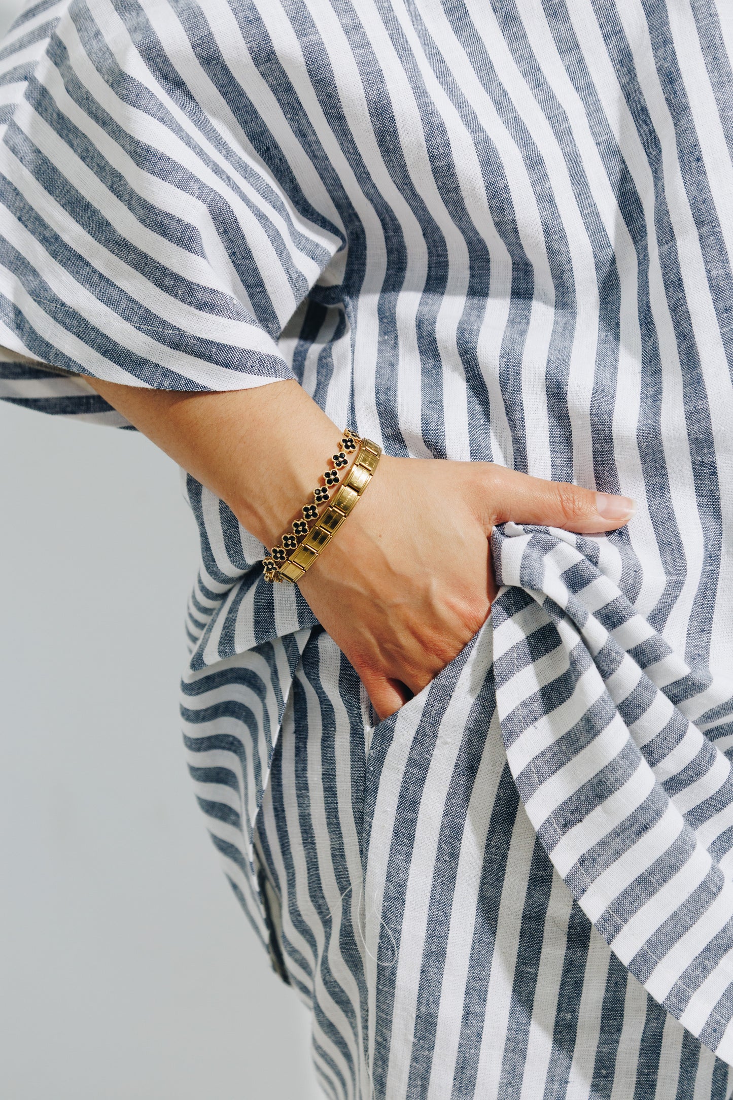 LINEN Nautical Stripe - Co-Ord Set