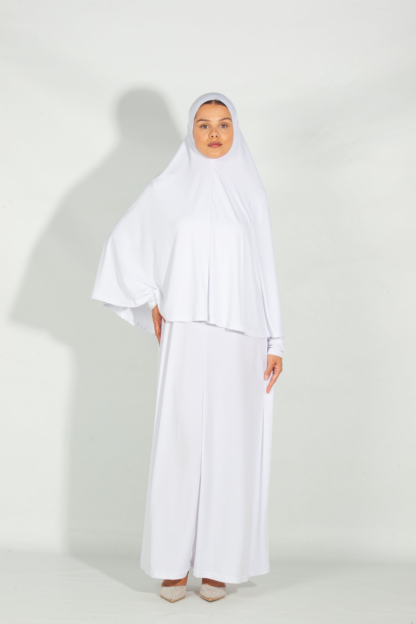 White Abayah&Burkie