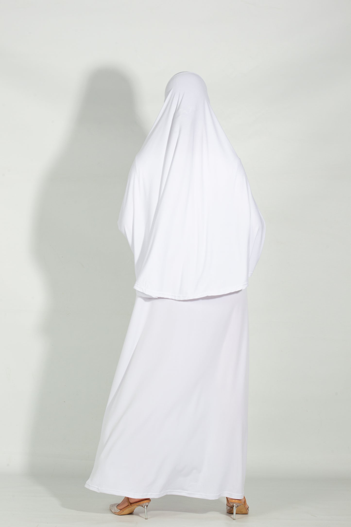 White Abayah&Burkie