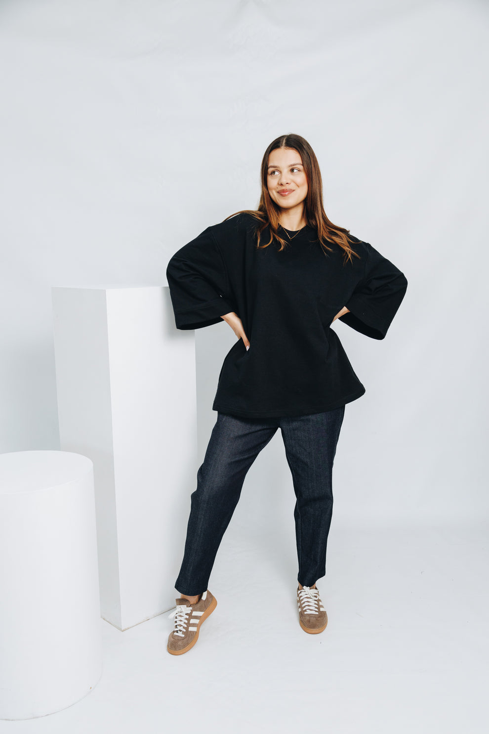 Denim Tapered leg Miss H Designs