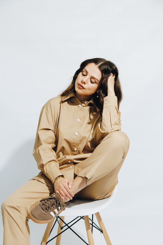 Camel - Essential Shirt & Trouser