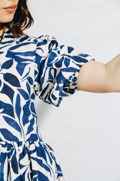 Blue - 2 tiered Dress