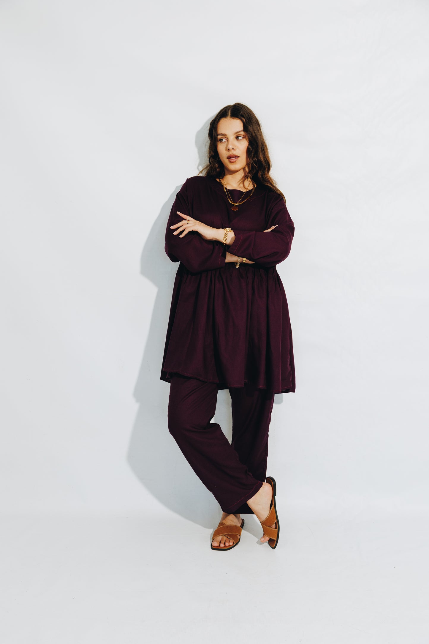 Grape-Viscose Mom Track Set
