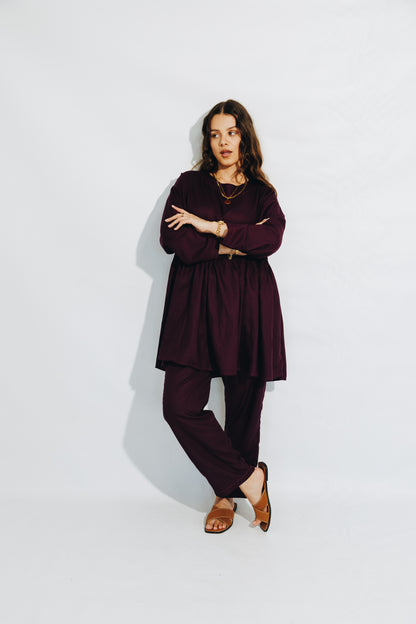 Grape-Viscose Mom Track Set