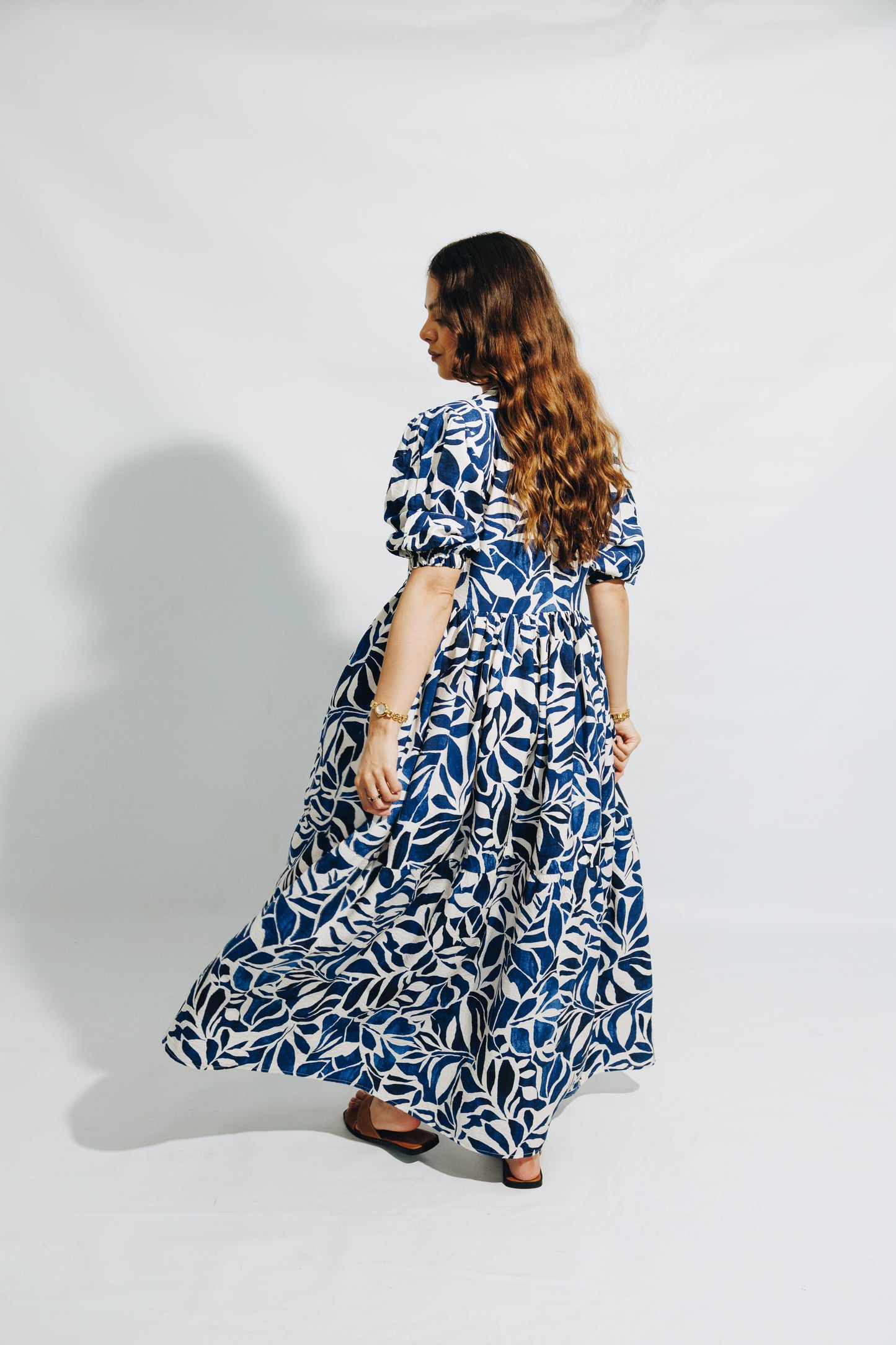 Blue - 2 tiered Dress