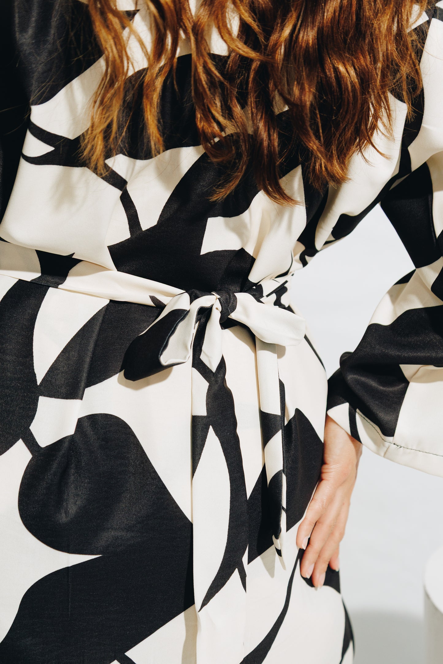 Black Leaf - Kimono&Trouse