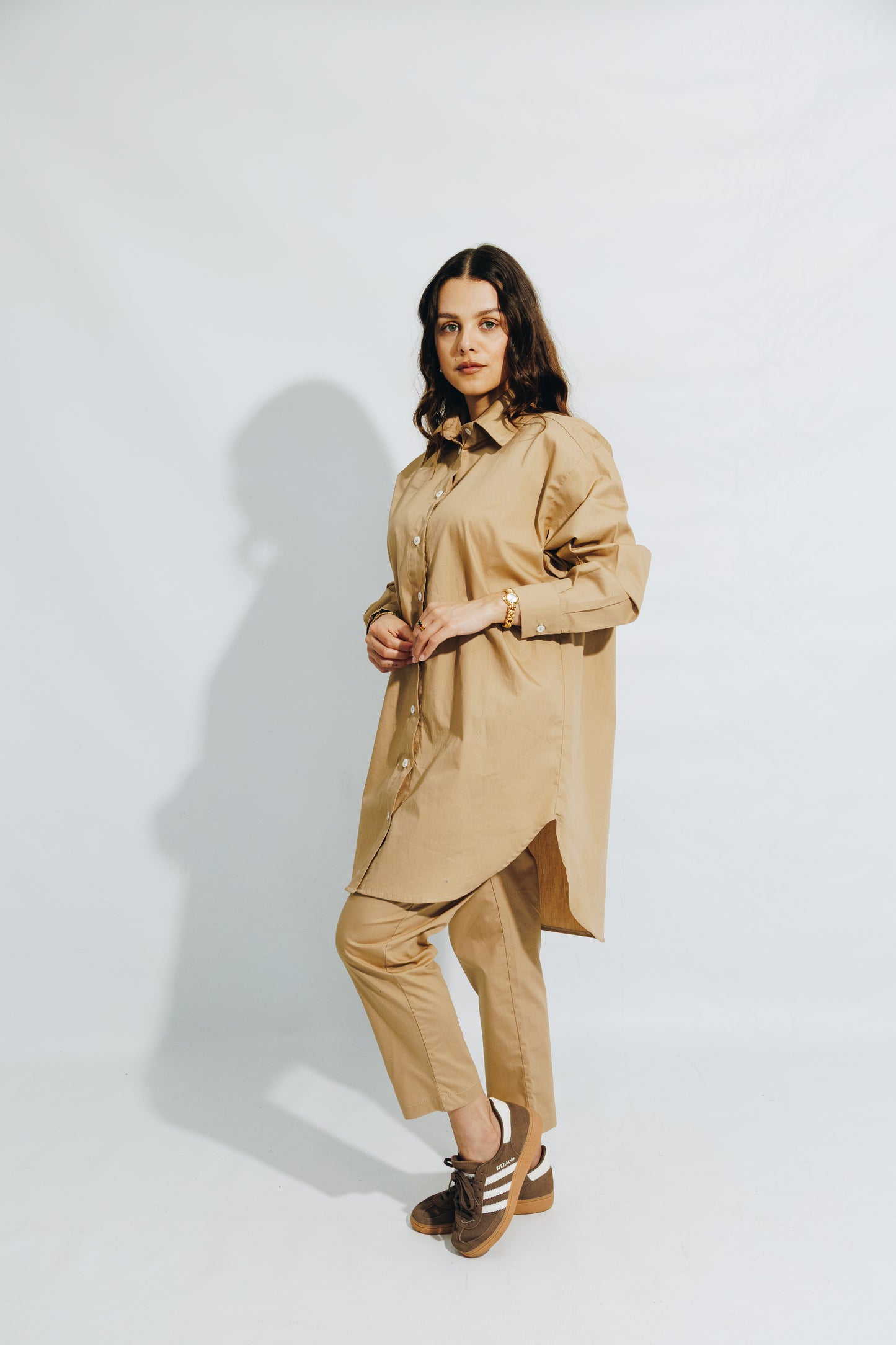 Camel - Essential Shirt & Trouser