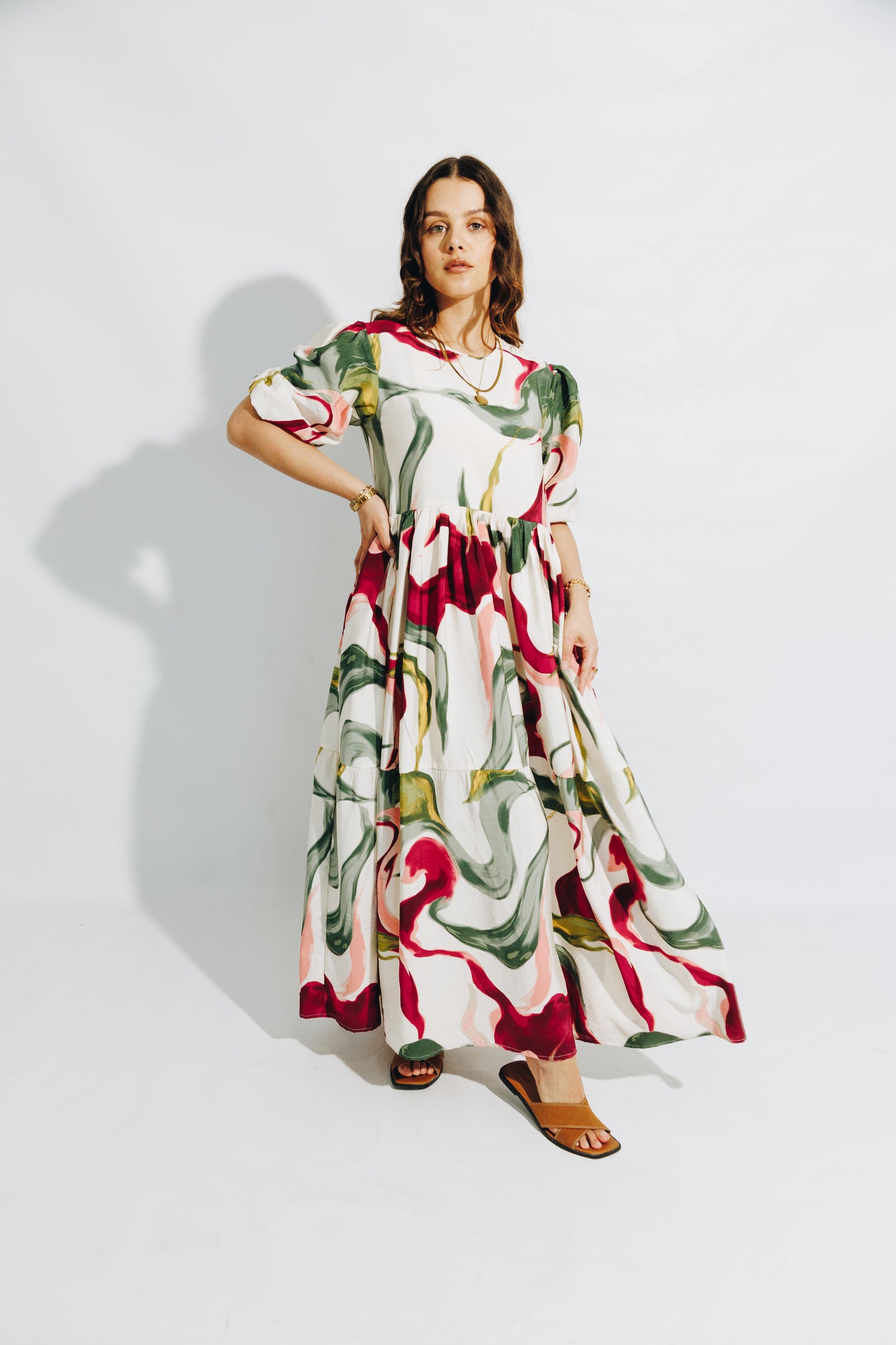 Abstract - 2 tiered dress