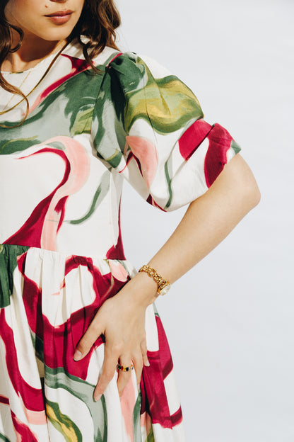 Abstract - 2 tiered dress