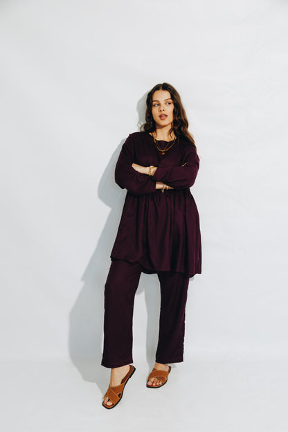 Grape-Viscose Mom Track Set