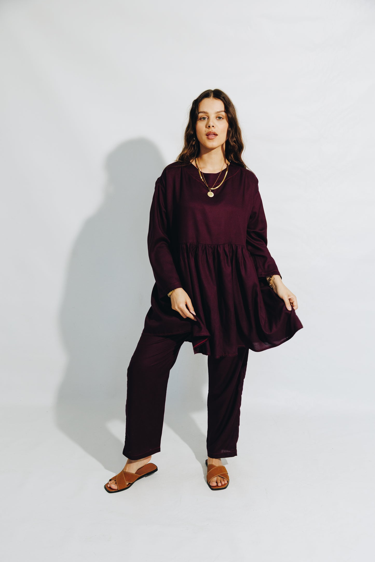 Grape-Viscose Mom Track Set
