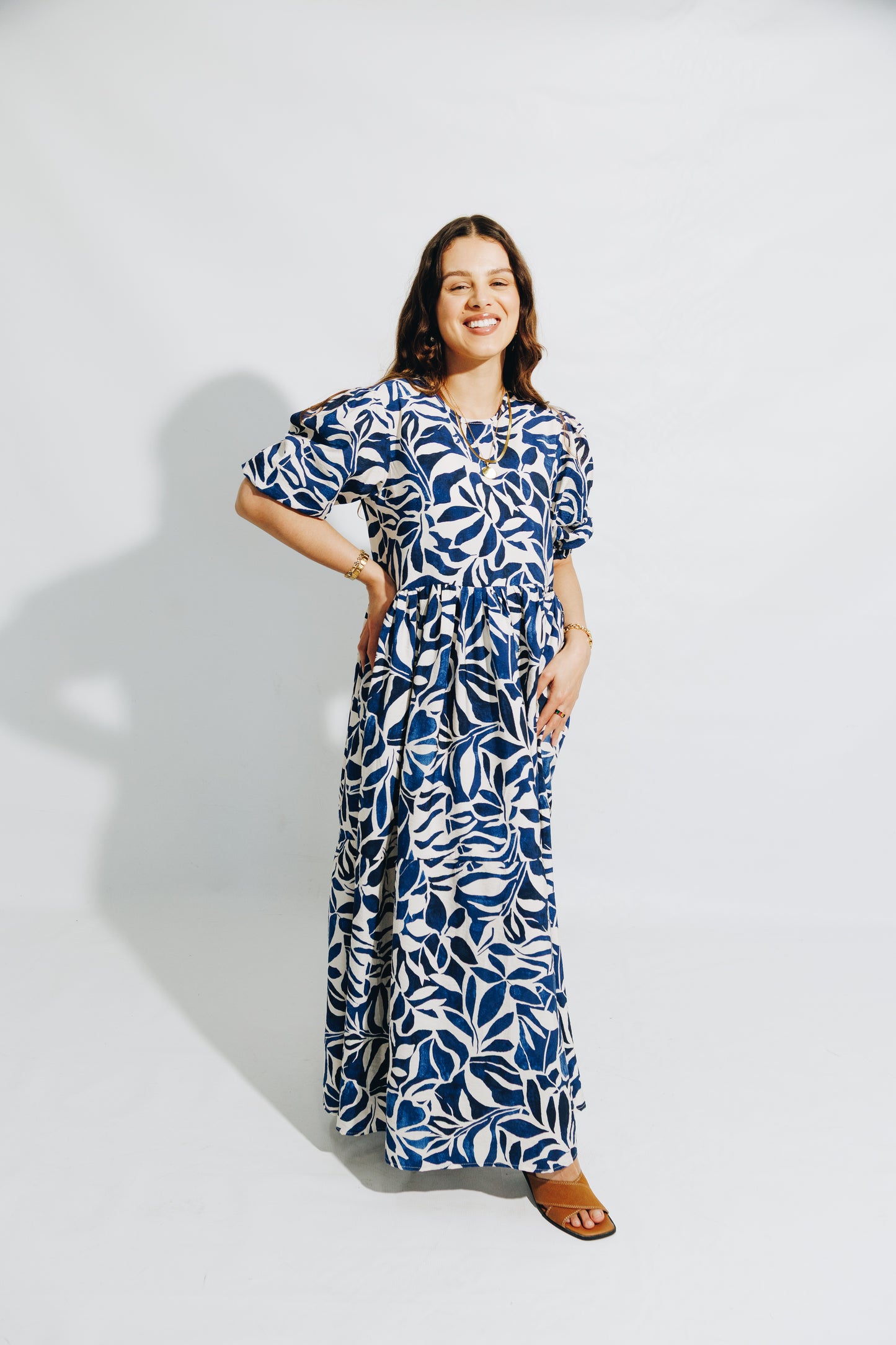 Blue - 2 tiered Dress