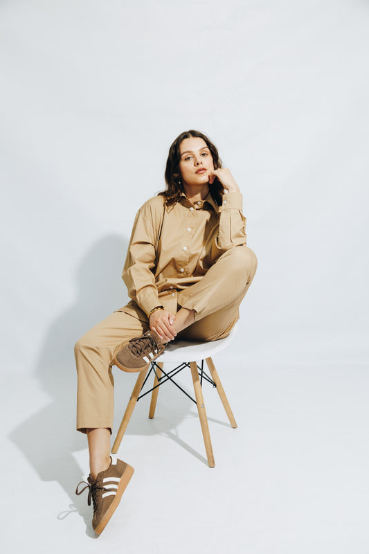 Camel - Essential Shirt & Trouser