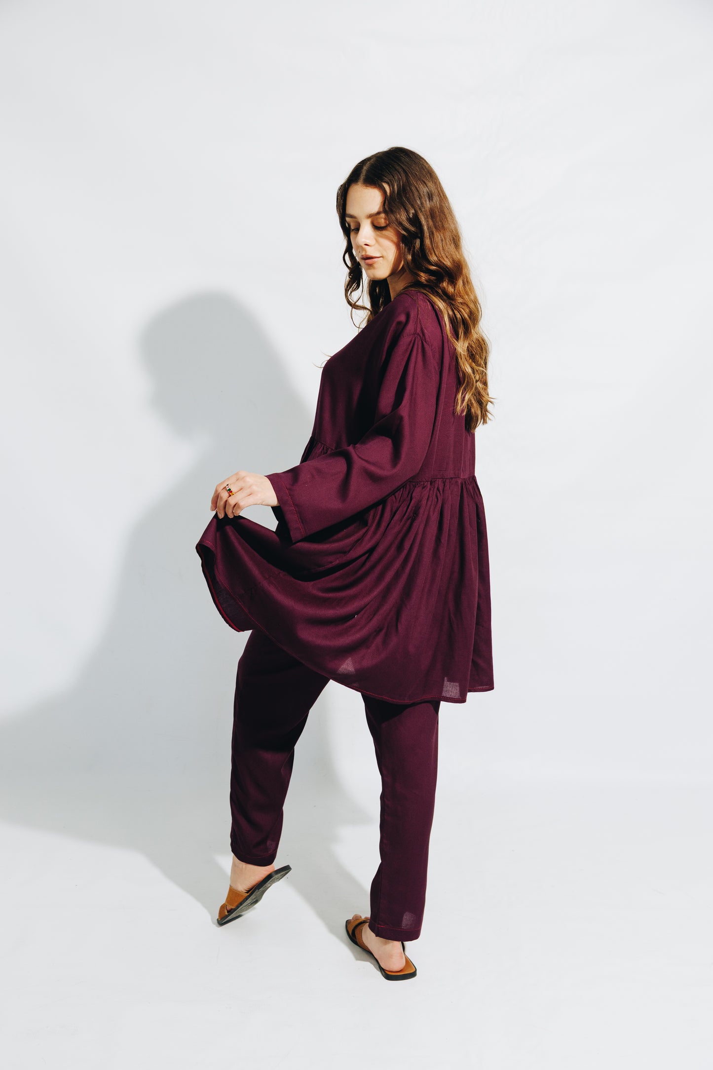 Grape-Viscose Mom Track Set