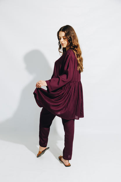 Grape-Viscose Mom Track Set