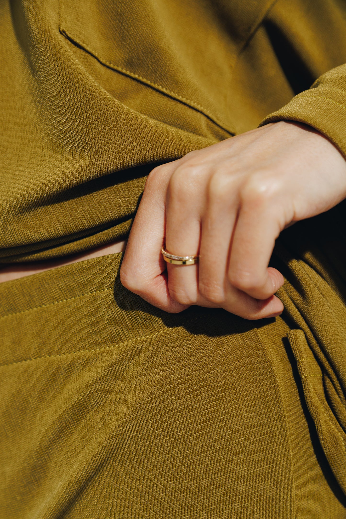 Chartreuse Tshirt&Trouser