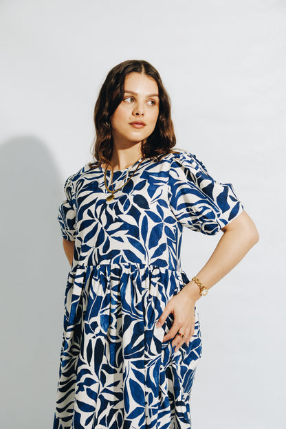 Blue - 2 tiered Dress