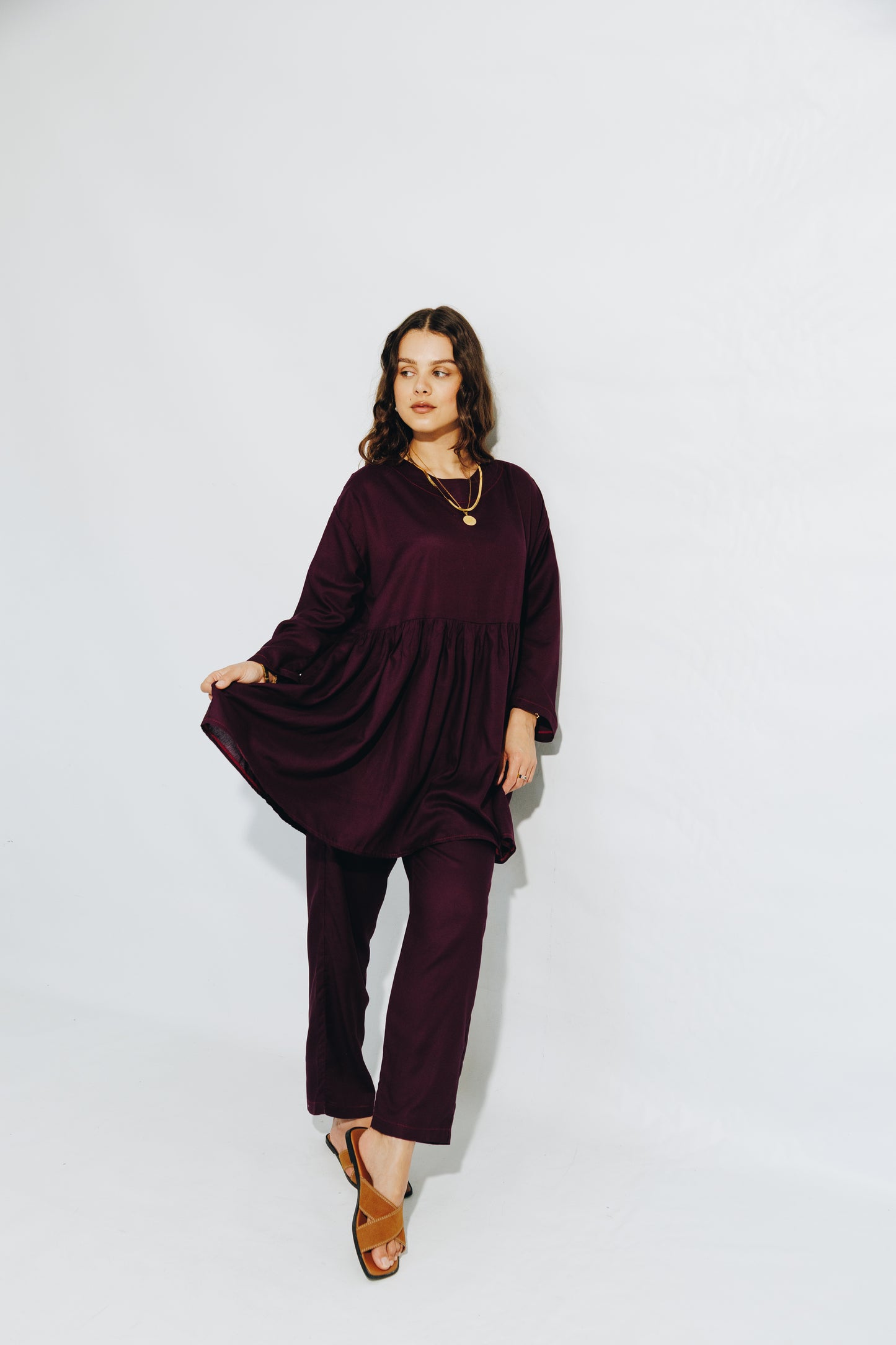 Grape-Viscose Mom Track Set