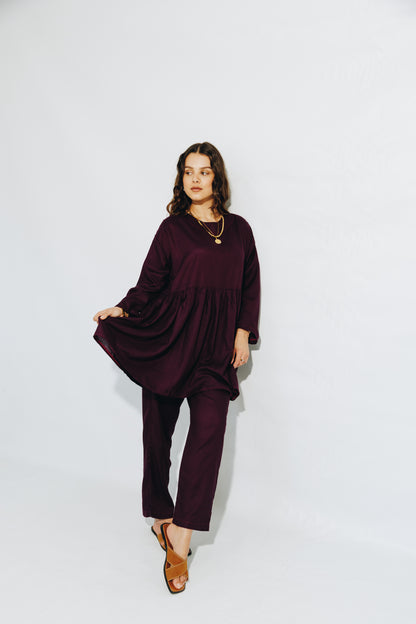 Grape-Viscose Mom Track Set