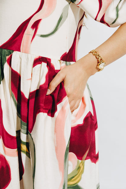 Abstract - 2 tiered dress